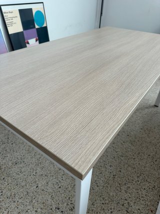 Mesa de oficina Bikkom madera y metal