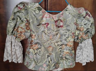Traje Fallera niña estampado. Talla 30-32
