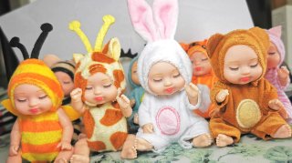9 Muñecos Bebé Articulables