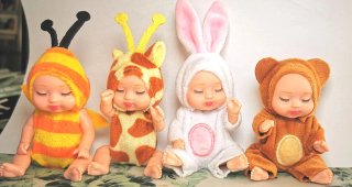 9 Muñecos Bebé Articulables