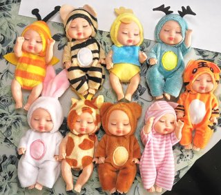 9 Muñecos Bebé Articulables