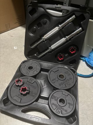 Kit Mancuernas 20 kg Decathlon