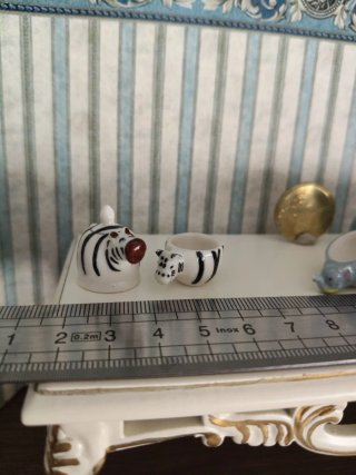 Tetera y Taza Miniatura