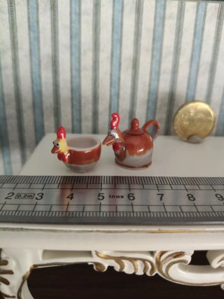Tetera y Taza Miniatura