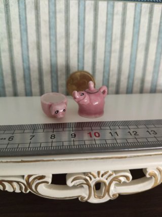 Tetera y Taza Miniatura