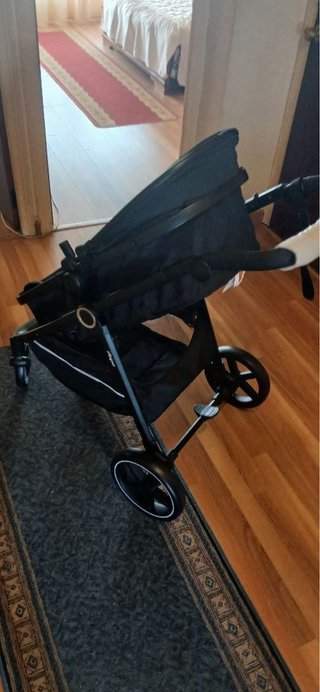 Carrito de bebé negro, NUEVO!!