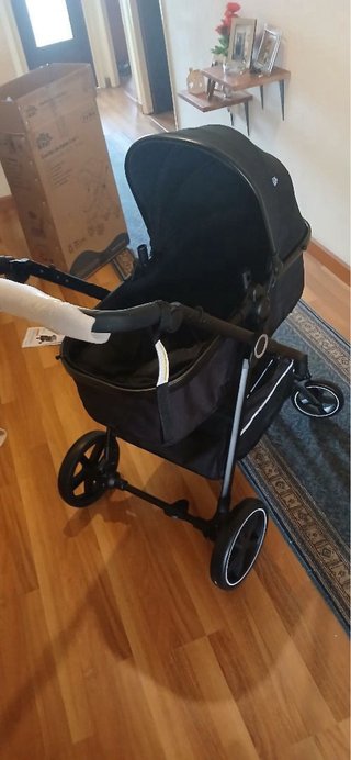 Carrito de bebé negro, NUEVO!!