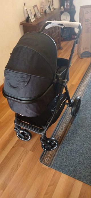Carrito de bebé negro, NUEVO!!