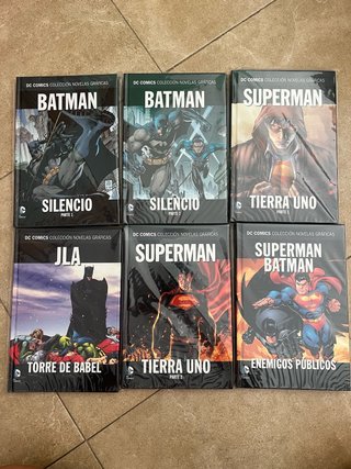Pack 6 Comics DC Novelas Graficas Tapa Dura