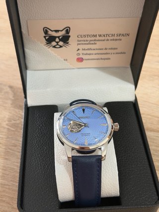 Reloj mod Presage Open heart ice blue 40mm