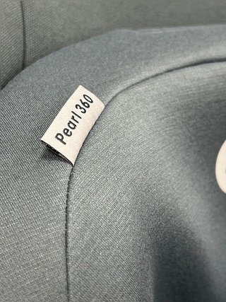 Maxi-Cosi Pearl 360 seggiolino auto i-Size per bambini, seggiolino auto girevole a 360° per neonati e bambini ISOFIX, 3 mesi - 4 anni (61-105 cm), ClimaFlow, chiusura e apertura facilitata, G-CELL, Authentic Graphite
