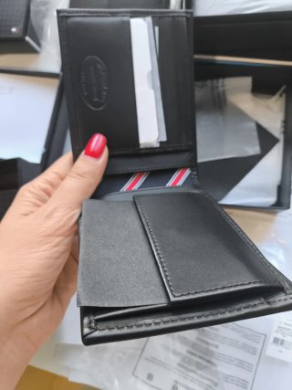 Portafoglio uomo Tommy Hilfiger nero