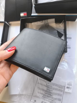 Portafoglio uomo Tommy Hilfiger nero