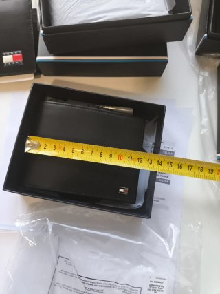 Portafoglio uomo Tommy Hilfiger nero