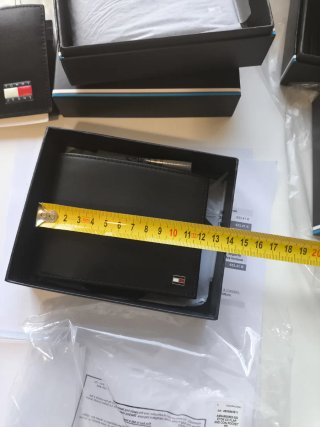 Portafoglio uomo Tommy Hilfiger nero