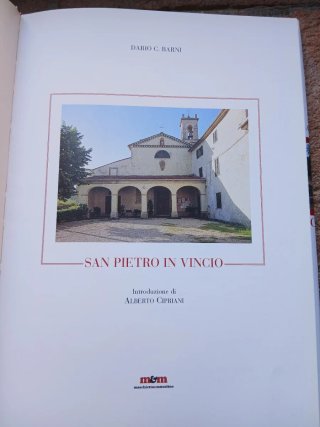Libro san pietro in vincio storia di pistoia