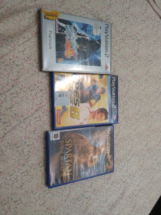 Pack 3 Juegos PS2: Tekken 4, PES 6, Spartan