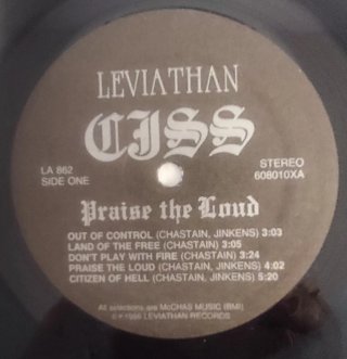 CJSS - Praise The Loud / Vinile Leviathan Records