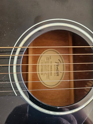 Guitarra Fender CD-140SCE/BLK
