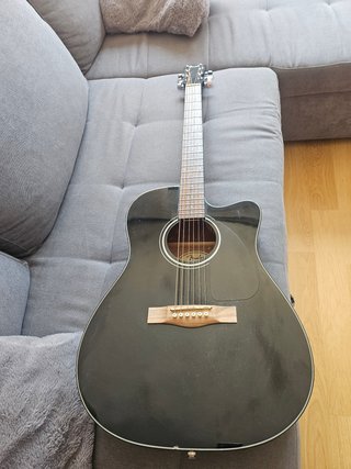 Guitarra Fender CD-140SCE/BLK