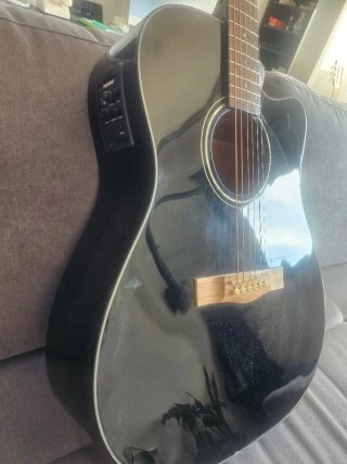 Guitarra Fender CD-140SCE/BLK