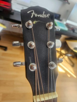 Guitarra Fender CD-140SCE/BLK