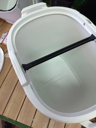 Costway Cubo de basura de cocina de 38 l con tapa