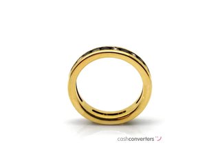 anillo oro 18k con piedra con diamante