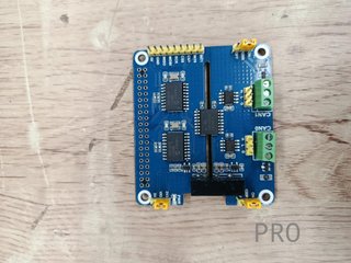Placa de expansión CAN Hat de 2 canales aislada para Raspberry