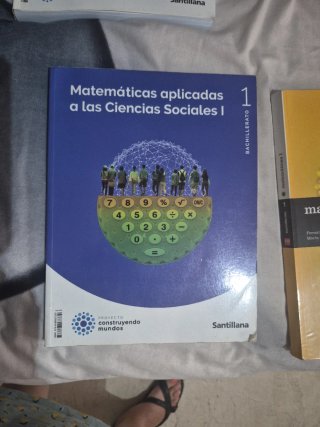 Matemáticas aplicadas a las Ciencias Sociales I.