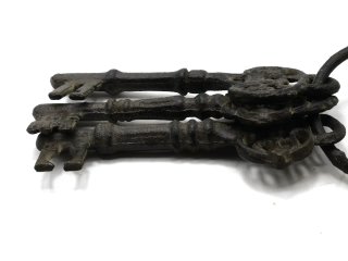Conjunto llaves decorativas hierro forjado