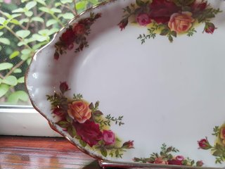 Bandeja de dulces Vajilla Royal Albert O. C. R