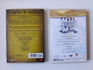 Pack de DVD's de fútbol (R.Madrid, balón de oro...
