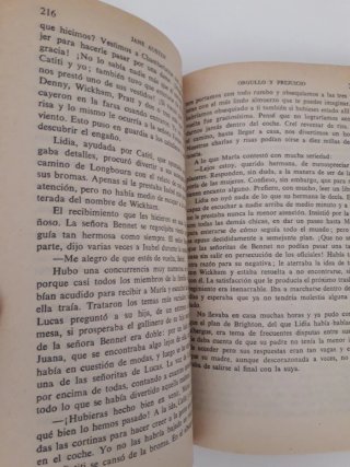 Orgullo y prejuicio de Jane Austen