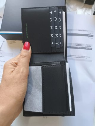 Portafoglio uomo Tommy Hilfiger nero
