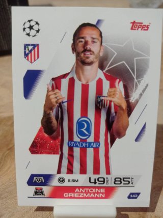 Carta Cromos Topps Antoine Griezmann - Atlético de