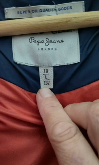 Abrigo Azul Pepe Jeans con Capucha