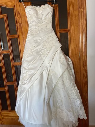 Vestido de Novia Blanco roto