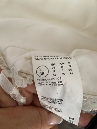 Vestido de Novia Blanco roto