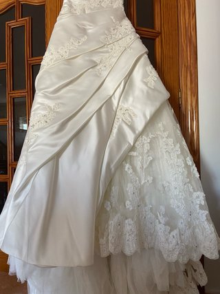 Vestido de Novia Blanco roto