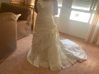 Vestido de Novia Blanco roto