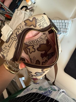 Bolso pequeño Tous beige