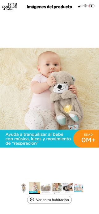 Nutria Fisher-Price para bebé
