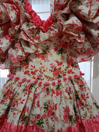 Vestido de flamenca niña