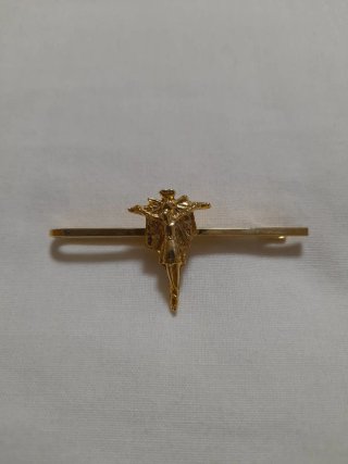 Cruz de Caravaca Plata + 2 Broches Corbata.