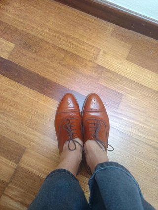 Zapatos Oxford ZENDRA Marrones