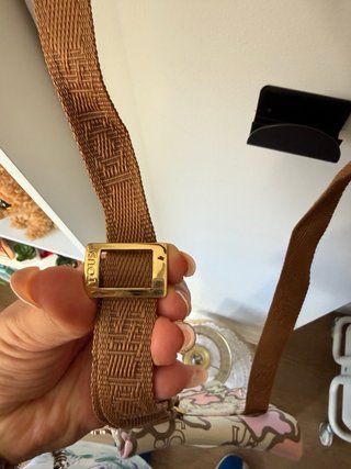Bolso Tous pequeño rosa y blanco