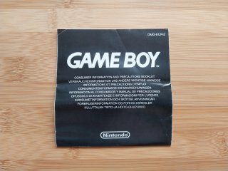 MANUAL DE PRECAUCIONES JUEGOS POKEMON GAME BOY