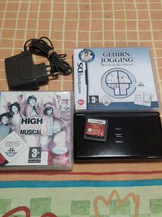 Nintendo DS Negra Completa+ Juegos