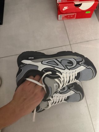 Dior Sneakers Grigio Bianco